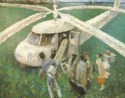 Дуленков Борис Дмитриевич. Вертолет - не роскошь, а средство передвижения